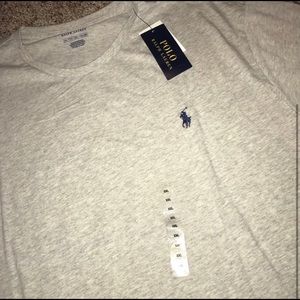 Polo by Ralph Lauren Cream Heather Men’s T-Shirt NWOT